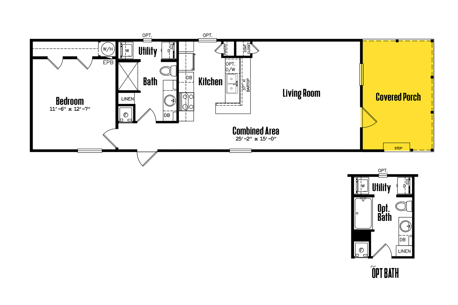 1660-11FLPA Home Floorplan