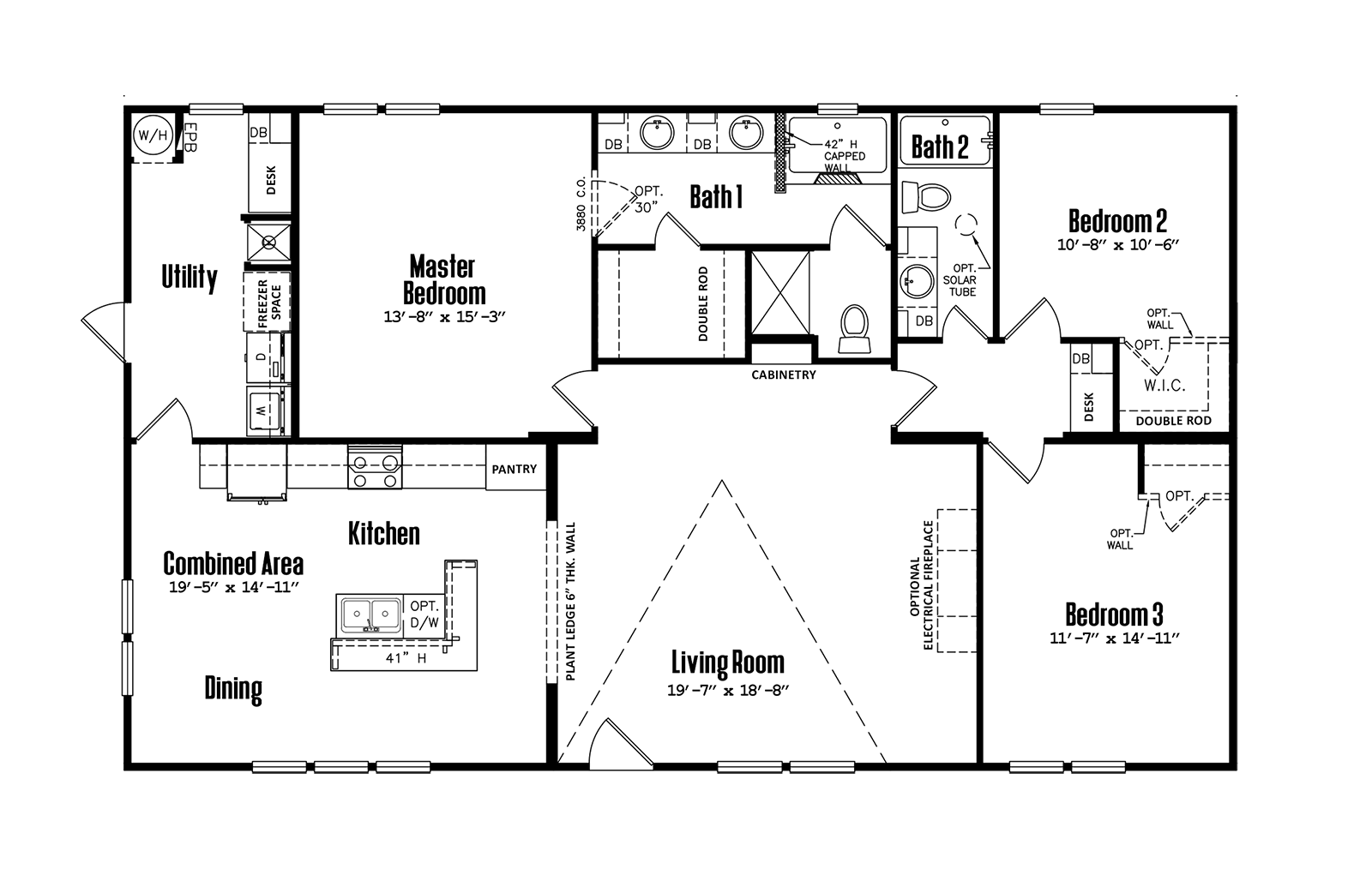 3256-32E Home Floorplan