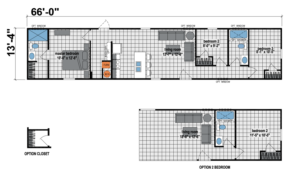 600 Home Floorplan