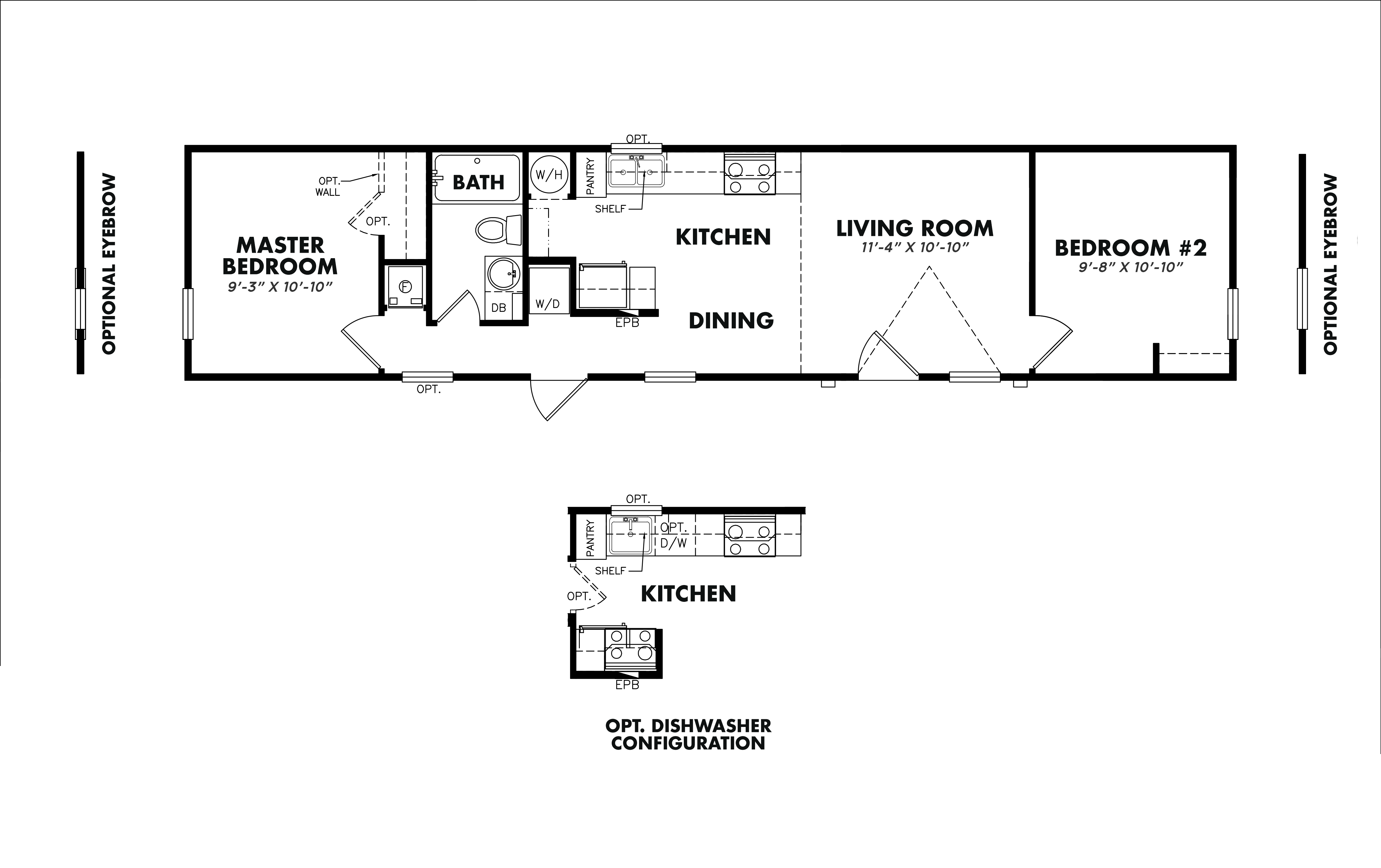 S-1256-21A Home Floorplan