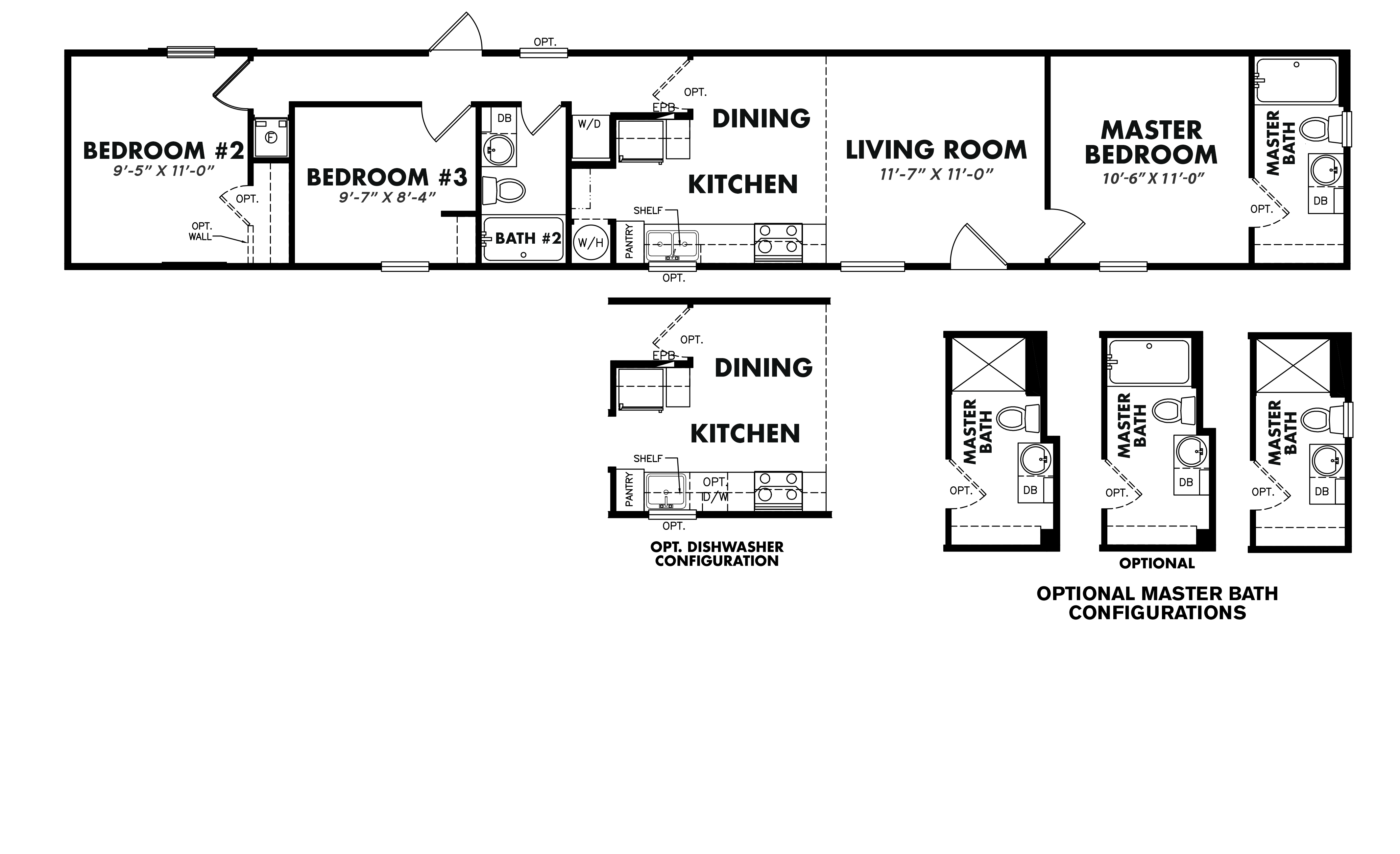 S-1272-32A Home Floorplan